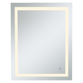 Elegant Decor Helios 30" X 40" Hardwired Led Mirror W/Touch Sensor And Color Chngng MRE13040